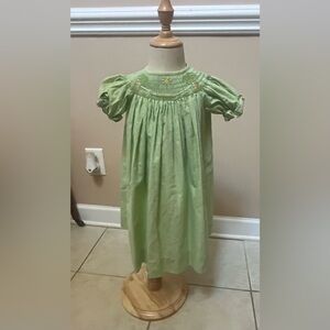 Carolina Baby Smocked Palmetto Tree Dress